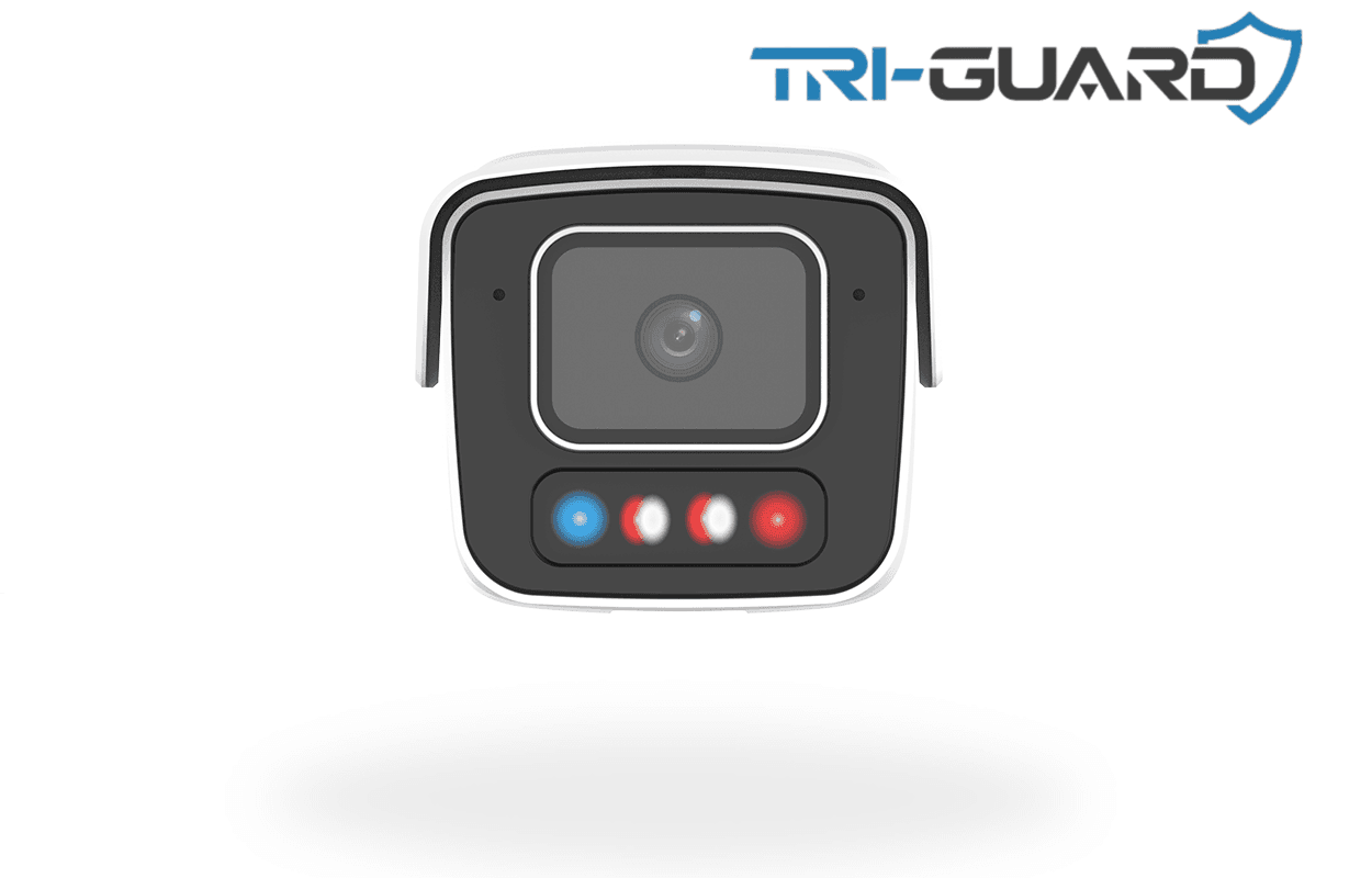Uniview 8MP Triguard 3.0 Dual-light Bullet Warning Network Camera IPC2B18SE-ADF28KMC-WP-I1