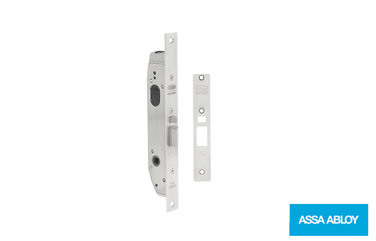 ASSA ABLOY Lockwood 5782ELNZSS 30mm Backset No Cylinder Monitored - Premium 5782ELNZSS