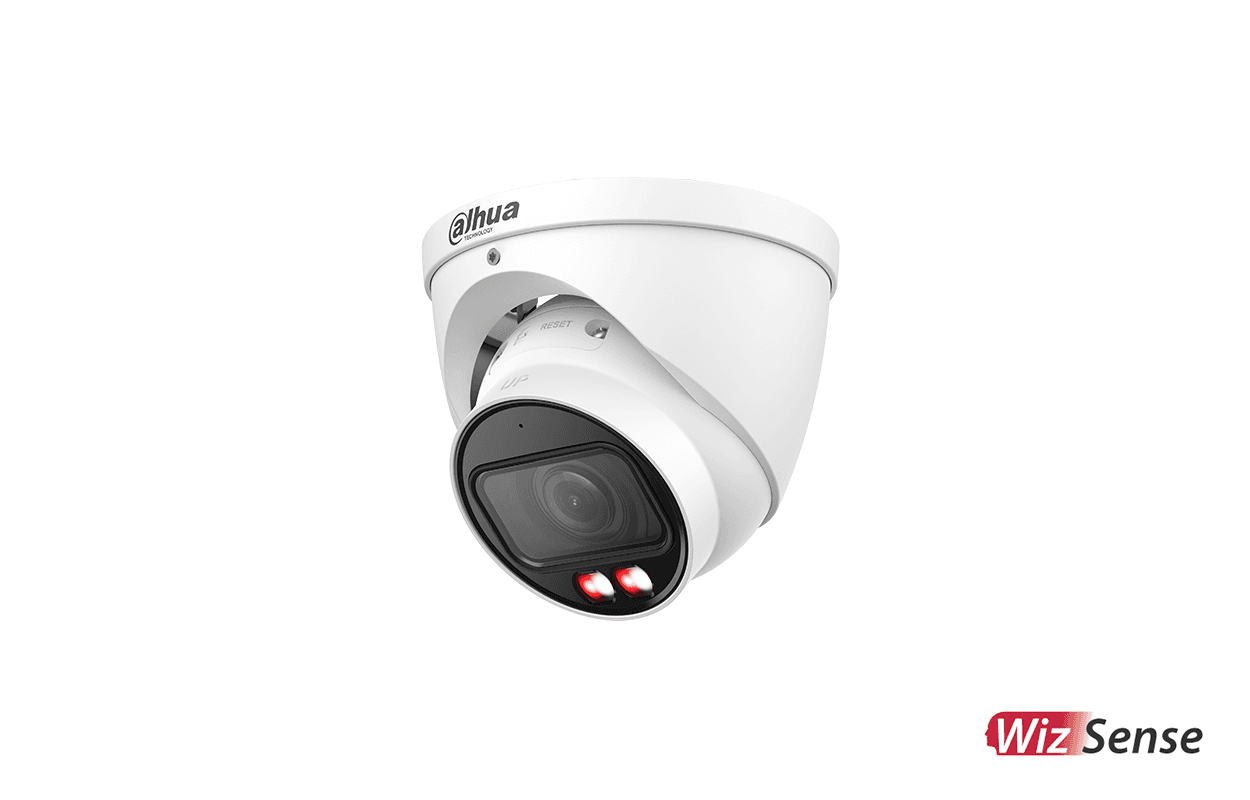 Dahua 6MP Smart Dual Light Fixed-focal Eyeball WizSense Network Camera DH-IPC-HDBW3667E-AS-IL-ANZ-BLK