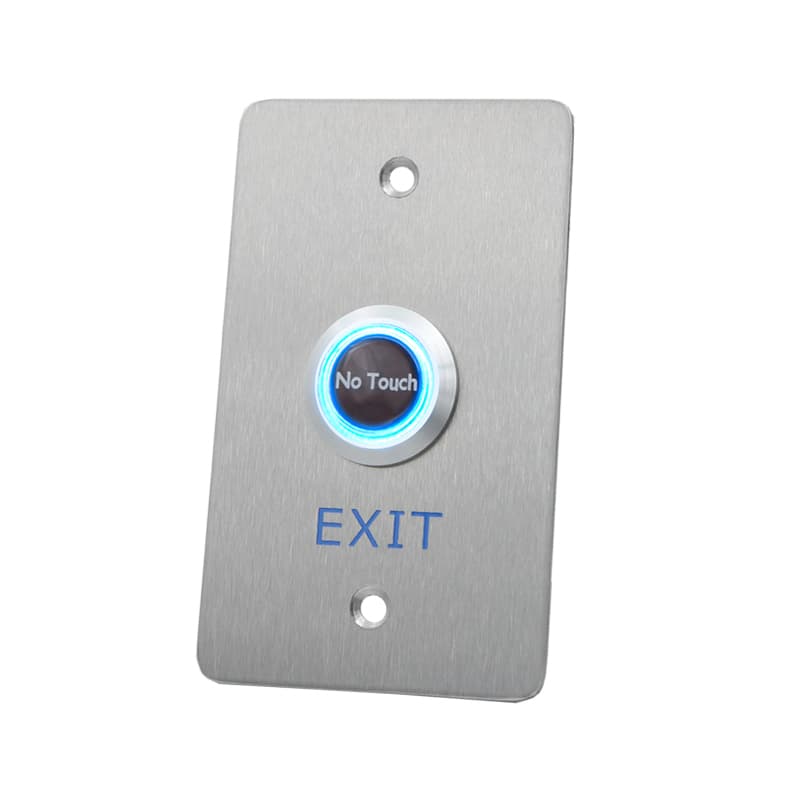 Press To Exit - Wave Hand Photo 115*70mm Stainless Steel SNT870