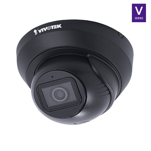 Vivotek 5MP Fixed Turret Outdoor Network Camera IT9389-H-black