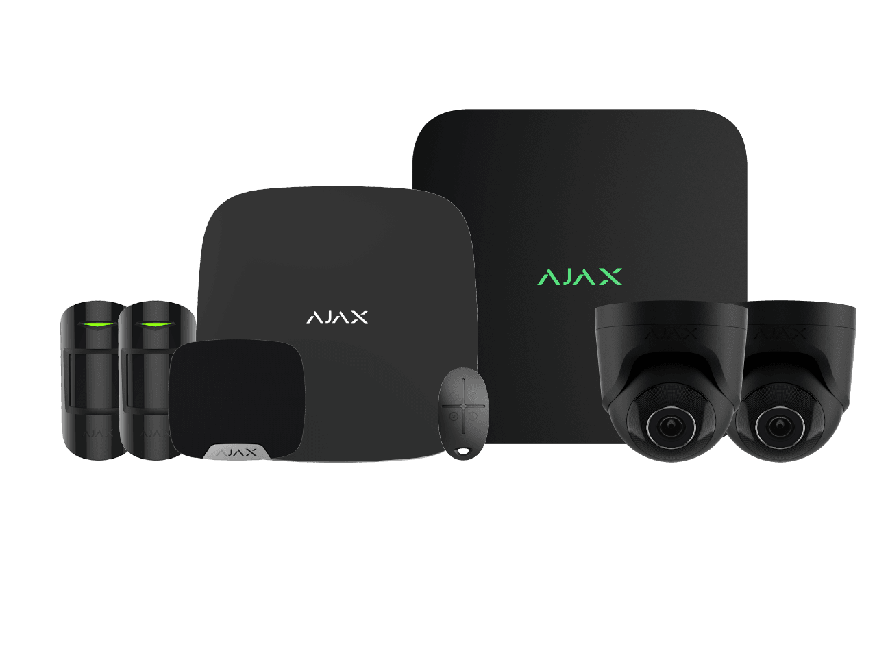 Ajax Ajax Motion 5MP Turret Camera Kit 1 (White 4TB) Ajax Motion 5MP Turret Camera Kit 1-WHITE-4TB