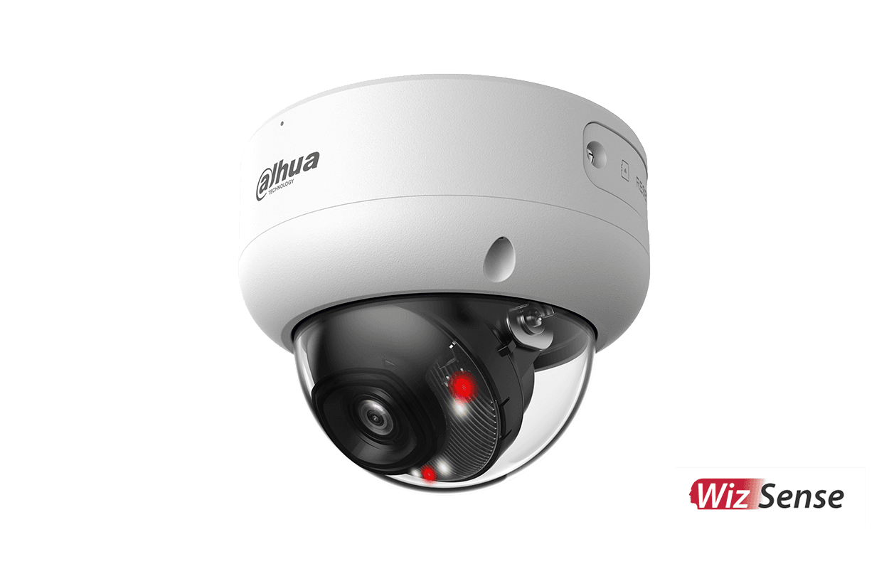 Dahua 8MP Smart Dual Light Fixed-focal Dome WizSense Network Camera (White) (White) (White) DH-IPC-HDBW3867E-AS-IL-ANZ