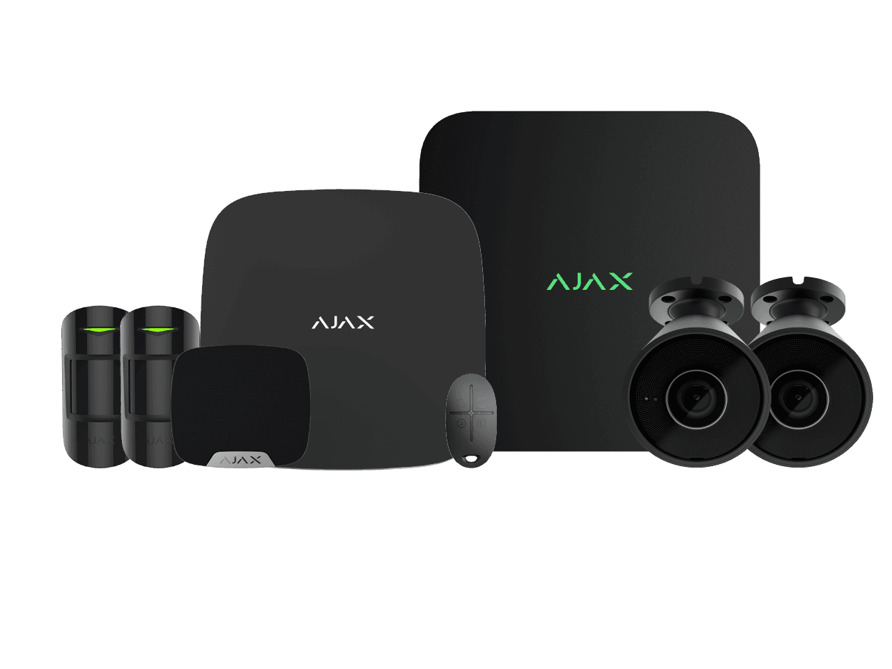 Ajax Ajax Motion 8MP Bullet Camera Kit 3 (White 6TB) Ajax Motion 8MP Bullet Camera Kit 3-WHITE-6TB