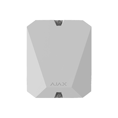 Ajax Integration module with 18 wired zones for connecting third-party detectors to Ajax security system. 30661 Multi Transmitter black