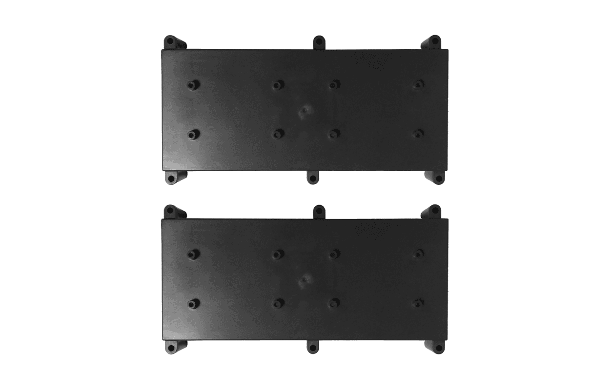 Gallagher Gallagher Half Footprint Mounting Plate PK2 HALF-FOOTPRINT-MOUNTING-PLATE-PK2