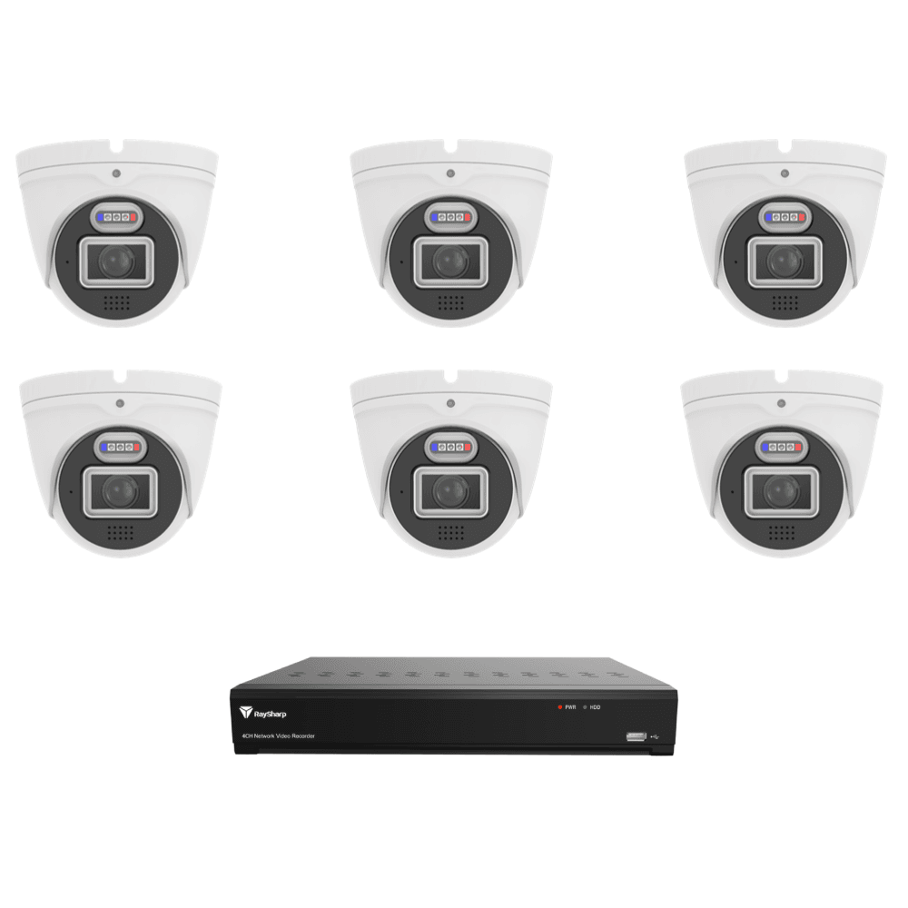 Raysharp Raysharp RS8MPIPCCTVKIT4 RS8MPIPCCTVKIT4