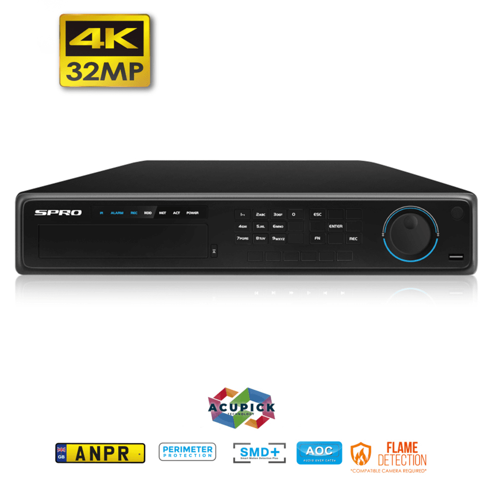 SPRO SPRO DHIPNVR32-A8-4H DHIPNVR32-A8-4H