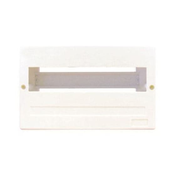 Tradesave TRADESAVE Surface Mounted DIN Rail Enclosure, 12 pole, Moulded base TSDRE12S