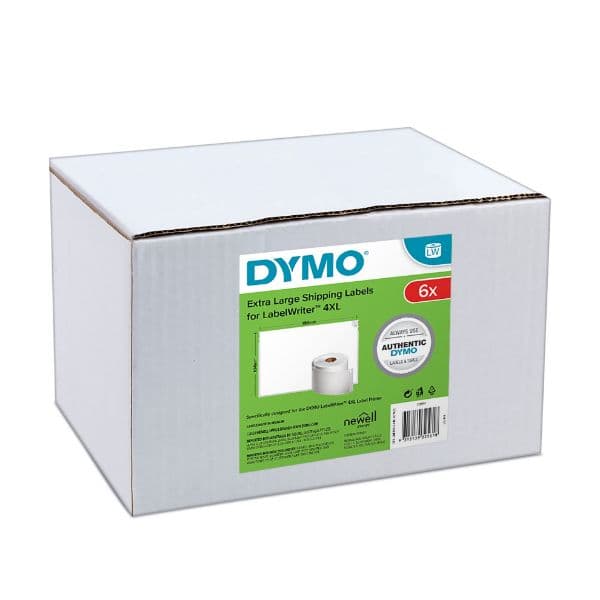 Dymo Dymo LabelWriter Extra Large Shipping Labels 104mm x 159mm 2128307