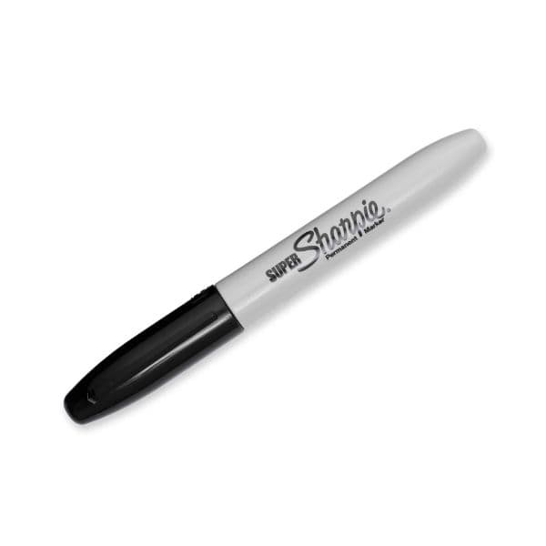 Sharpie Sharpie Super Fine Point Permanent Marker Black 33001 - (MOQ 12) 33001