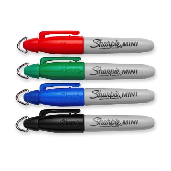 Sharpie Sharpie  4-Pack Mini Fine Point Permanent Markers. 35113PP