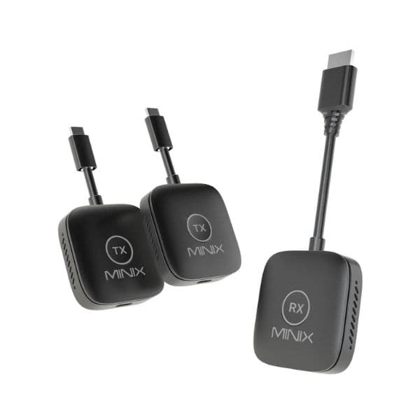 minix MINIX B21 1080P Dual USB-C to HDMI Wireless Extender up to 50m. B21