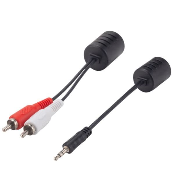 Dynamix DYNAMIX Stereo 3.5mm Connector to RJ45 Adapter & 2x RCA Connectors to BAL-RCARJ45
