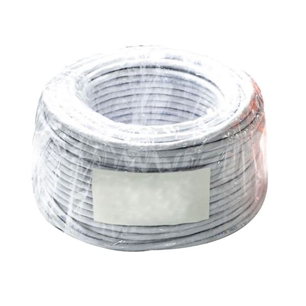 Dynamix DYNAMIX 50m Cat6 Ivory UTP SOLID Cable Roll, 250MHz, 23AWGx4P, PVC C-C6-SOL-R50