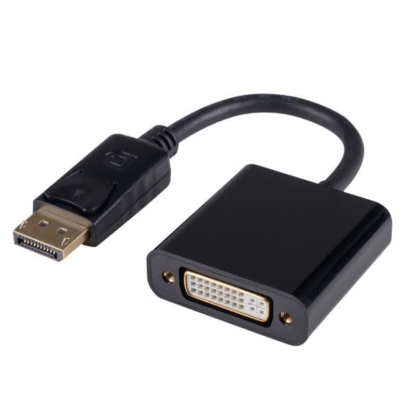 Dynamix DYNAMIX 0.2m DisplayPort to DVI-D Cable Adapter. Passive Converter. C-DP-DVIDF