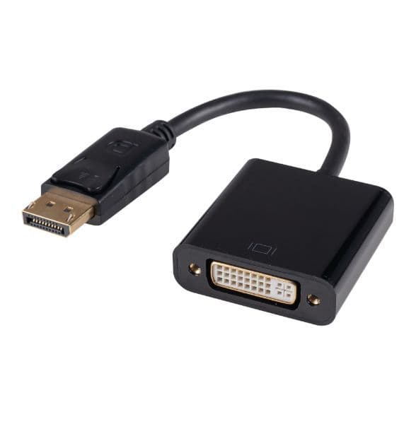 Dynamix DYNAMIX 0.2m DisplayPort Male to DVI-D Female Active Converter. C-DPAC-DVI