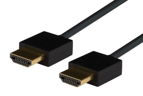 Dynamix DYNAMIX 2M HDMI BLACK Nano High Speed With Ethernet Cable. Designed C-HDMI2BLK-2