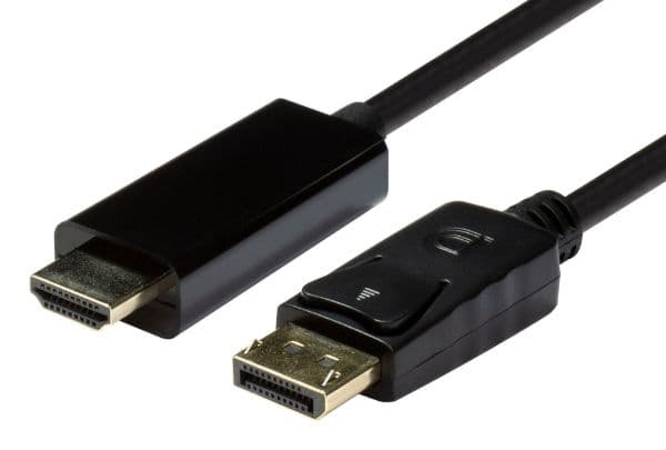 Dynamix DYNAMIX 1m DisplayPort 1.2 to HDMI 1.4 Monitor cable. Max C-HDMIDP-1