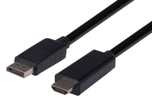 Dynamix DYNAMIX 1m DisplayPort Source to HDMI 2.0 Monitor Directional C-HDMIDP4K60-1