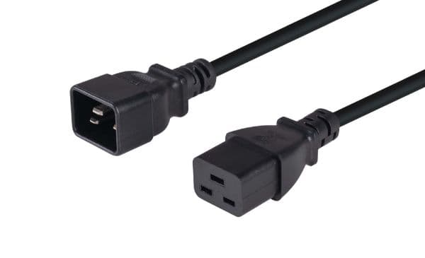 Dynamix DYNAMIX 4m IEC 16A Power Extension Cord. (C20 Plug to C19 Socket) C-IEC16A-4