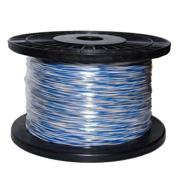 Dynamix DYNAMIX 250m Blue & White Jumper Cable Roll, Copper: 0.5mm (non- C-JW-BW