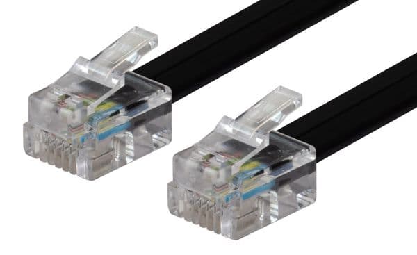 Dynamix DYNAMIX 5m RJ12 to RJ12 Cable - 6C All pins connected straight C-RJ11-5M
