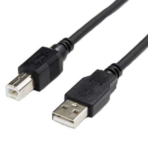 Dynamix DYNAMIX 1m USB 2.0 Cable USB-A Male to USB-B Male Connectors. C-U2AB-1