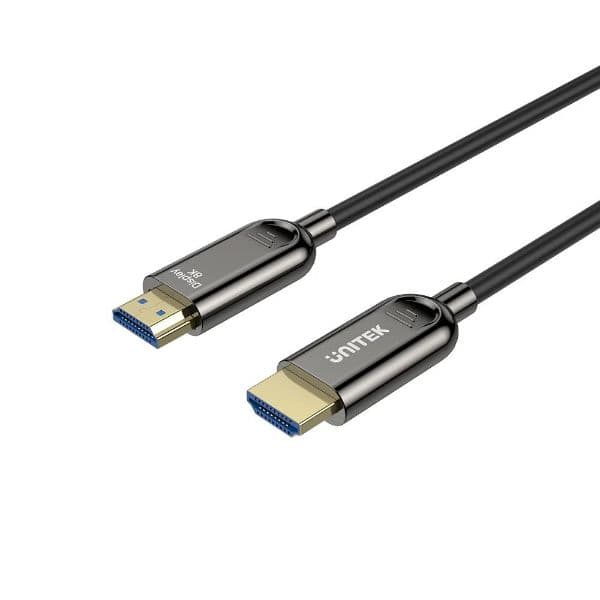 Unitek UNITEK 80M 8K HDMI Fiber Optic 2.1 Cable & Supports 48Gbps. C11085GY01-80M
