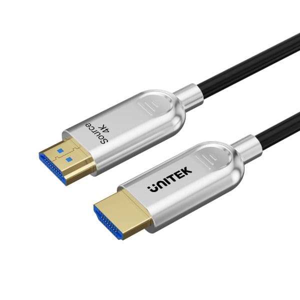 Unitek UNITEK 70m HDMI 4K Fibre Optic 2.0 Cable with 24K Gold-plated C11092A-70M