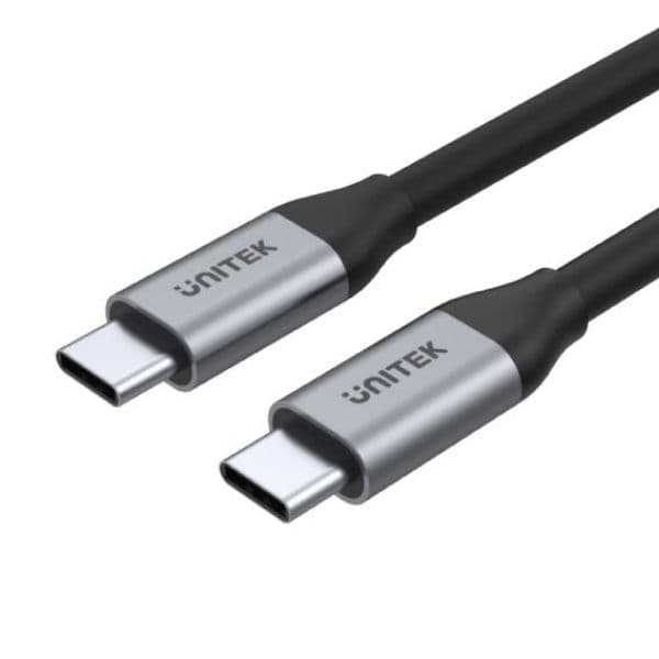 Unitek UNITEK 1m 100W USB-C 3.1 Gen2 Cable for Syncing & Charging. C14082ABK