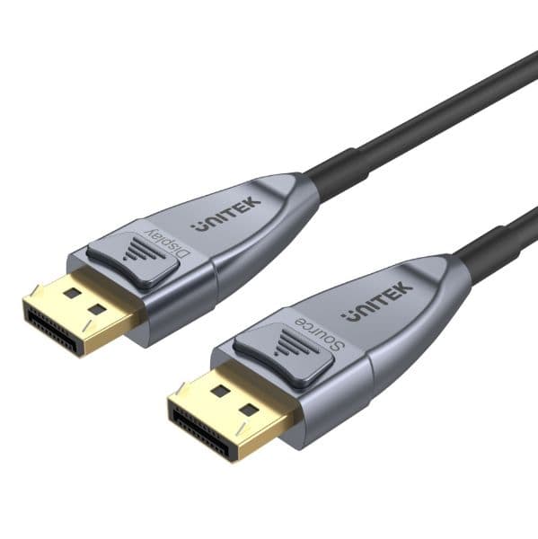 Unitek UNITEK 10M Ultrapro DisplayPort 1.4 Active Optical Cable. C1616GY