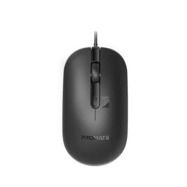 Promate PROMATE 4-Button Wired Optical Mouse with 2400dpi. CM-2400