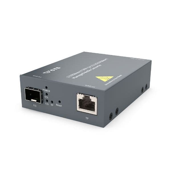 CTS CTS SFP+ 10G Managed Standalone Media Converter. 1G/10G Fiber to CVT5102SFPMG