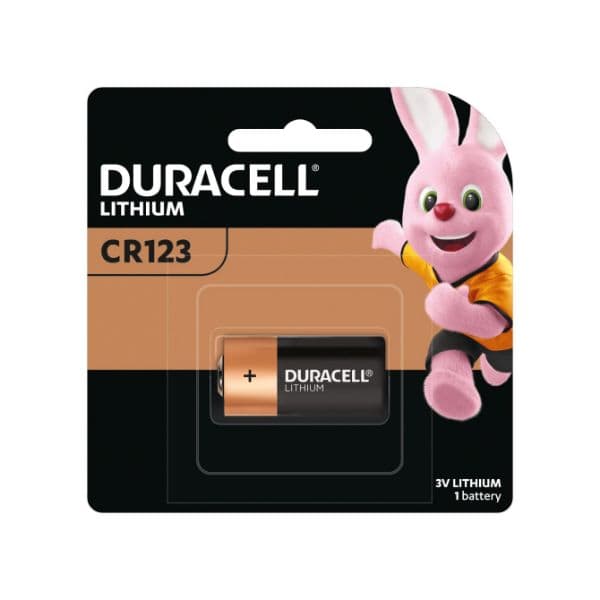 Duracell DURACELL CR123 Lithium Battery. DURGT1466