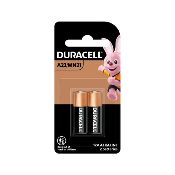 Duracell DURACELL Specialty MN21/A23 12V Alkaline Battery. Pack of 2 DURGT4893