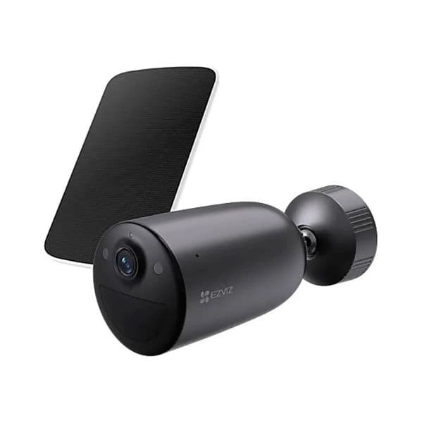 EZVIZ 3MP (2K) 4G Outdoor Single Battery Power Security Camera Includes Solar Panel EB3-4G