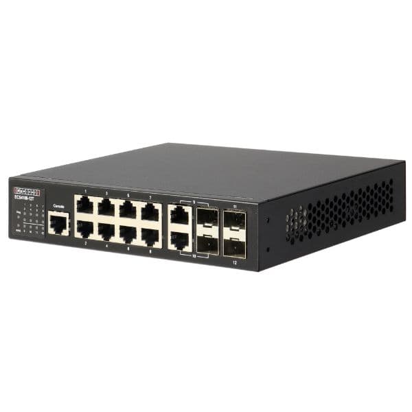 Edgecore EDGECORE 8 Port + 2 Combo + 2 SFP Gigabit Managed Switch. ECS4100-12T