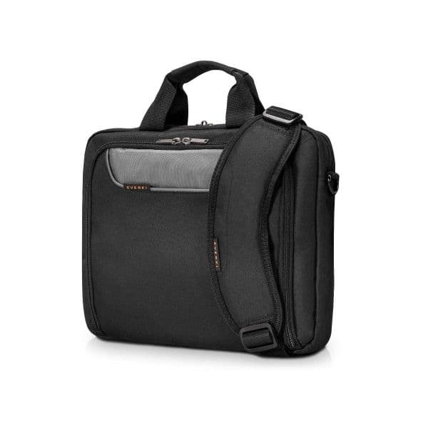 Everki EVERKI Advance ECO Briefcase 16" Separate Zippered Accessory Pocket, EKB407NCH-ECO