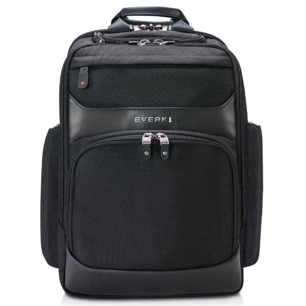 Everki EVERKI Onyx Black Laptop Backpack Up to 17.3". Travel Friendly, EKP132S17