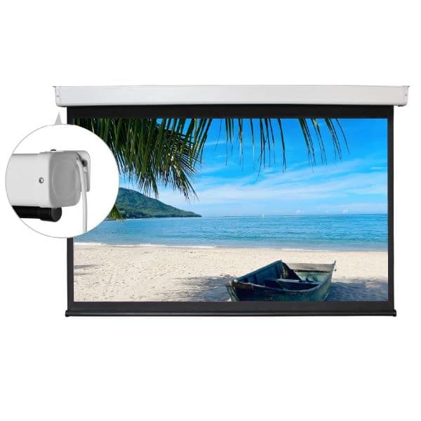 Brateck BRATECK 130" 16:9 Electric Projector Screen with Remote. ESAA135