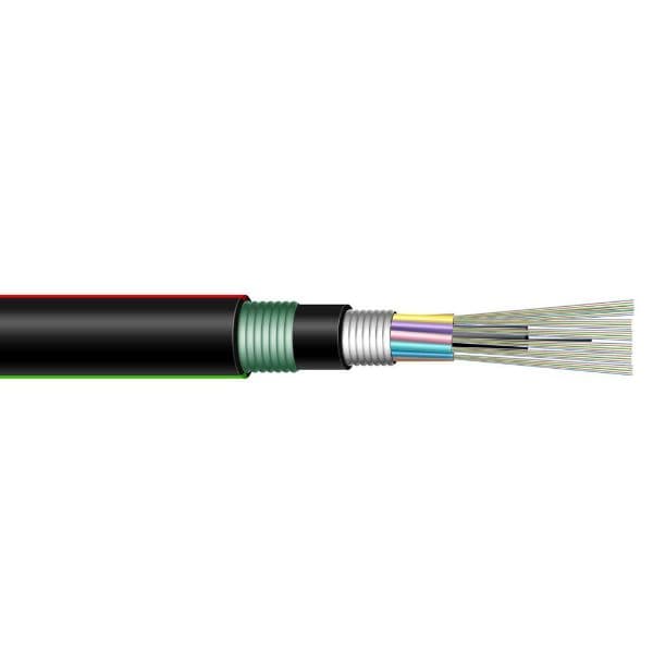 Dynamix DYNAMIX 2km G.652D 24 Core Single mode Fibre Cable Roll. Outdoor F-ADBOS224-2KM