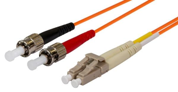 Dynamix DYNAMIX 10M 62.5u LC/ST OM1 Fibre Lead (Duplex, Multimode) FL-LCST-10