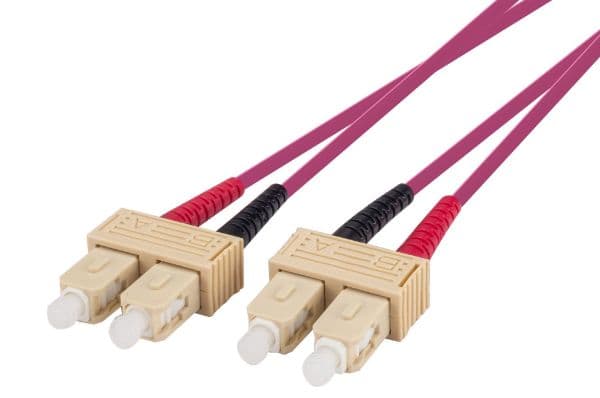 Dynamix DYNAMIX 10M 50u SC/SC OM4 Fibre Lead (Duplex, Multimode) FL-SCSCOM4-10