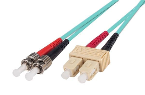 Dynamix DYNAMIX 1M 50u SC/ST OM3 Fibre Lead (Duplex, Multimode) FL-SCST50-1