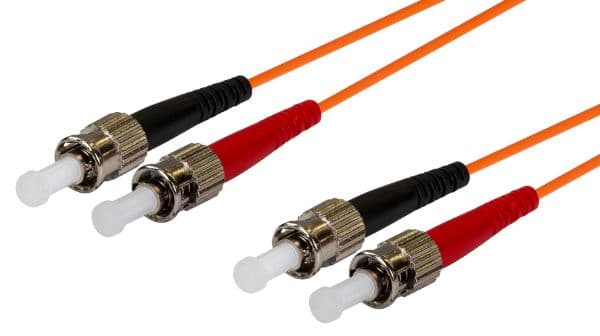 Dynamix DYNAMIX 2M 62.5u ST/ST OM1 Fibre Lead (Duplex, Multimode) FL-STST-2