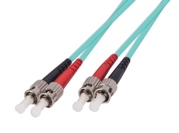 Dynamix DYNAMIX 0.5M 50u ST/ST OM3 Fibre Lead (Duplex, Multimode) FL-STST50-0
