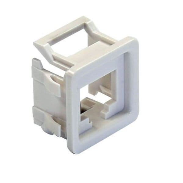 Dynamix DYNAMIX RJ45 Keystone to PDL600 Series Compatible Modular Clip. FP-RJCWH