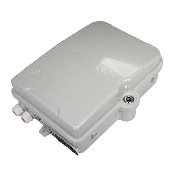 Dynamix DYNAMIX Lockable Indoor/Outdoor Fibre Termination Box. 24x position FWEIP24