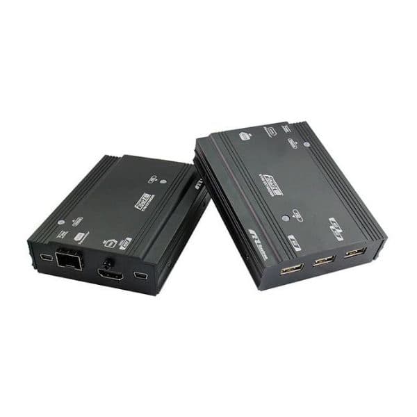 rextron REXTRON True 4K HDMI Fiber KVM Extender with USB 10G FXA1MU-M57
